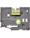 Taśma Brother 9mm BLACK ON YELLOW ADHESIVE TAPE - nr 25