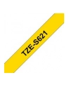 Taśma Brother 9mm BLACK ON YELLOW ADHESIVE TAPE - nr 28