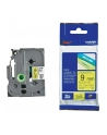 Taśma Brother 9mm BLACK ON YELLOW ADHESIVE TAPE - nr 7
