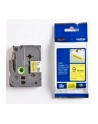 Taśma Brother 9mm BLACK ON YELLOW ADHESIVE TAPE - nr 8