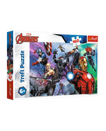 trefl PUZZLE 160 Zawsze gotowi bohaterowie/Marvel 15424