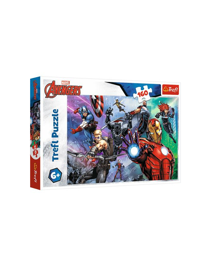 trefl PUZZLE 160 Zawsze gotowi bohaterowie/Marvel 15424 główny