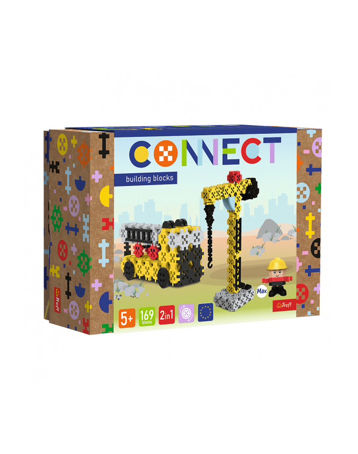TREFL klocki Connect Żuraw/Dźwig HDS M 61971 główny