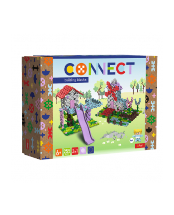 TREFL klocki Connect Domek/Wiatrak L 61978