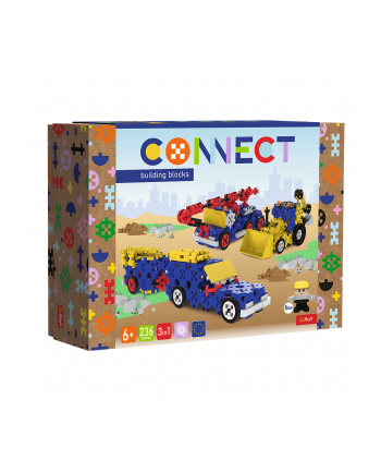 TREFL klocki Connect Poj budowl/SUV-przycz L 61979