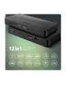 axagon HMC-U4 Wieloportowy hub USB 12in1 USB 4.0 40Gbps LAN HDMI DP PD audio - nr 15