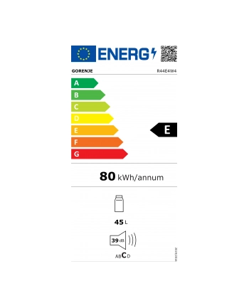 gorenje Chłodziarka R44E4W4 nr 2