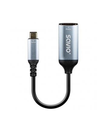 savio Adapter USB-C (M) - HDMI (F), 4K, 60Hz, aluminium, AK-78