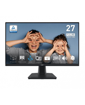 msi Monitor PRO MP275 27 cali /LED/FHD/Flat/100Hz/Black