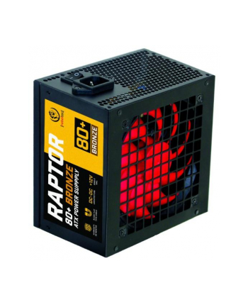 rebeltec Zasilacz ATX RAPTOR 500W,BRONZE 80+,Single Rail, DC-DC