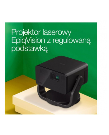 epson Projektor mini laser EF-22B czarny z podstawą FHD/1000L/5m:1