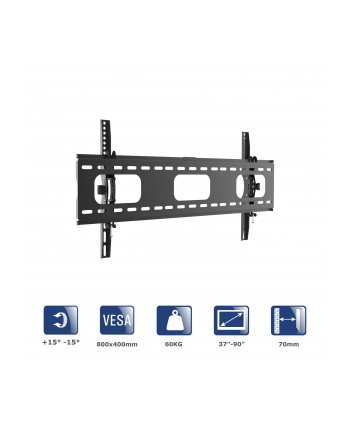 AKYGA AK-MB-08 TV Wall Mount Bracket 60kg VESA 800x400mm 37-90inch