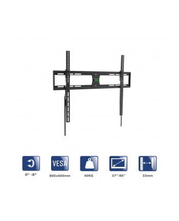 AKYGA AK-MB-09 TV Wall Mount Bracket 60kg VESA 800x600mm 37-85inch