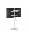 TECHLY Stojak podłogowy TV 32inch-65inch do 35 kg regulowany biały - nr 11