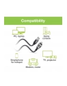 TECHLY Kabel sieciowy USB-C na Gigabit Ethernet RJ45 1m - nr 12