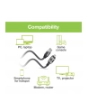 TECHLY Kabel sieciowy USB-C na Gigabit Ethernet RJ45 1m - nr 2