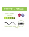 TECHLY Kabel sieciowy USB-C na Gigabit Ethernet RJ45 3m - nr 16