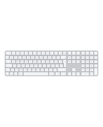 APPLE Magic Keyboard with Touch ID and Numeric Keypad for Mac models with Apple silicon - German - White Keys
