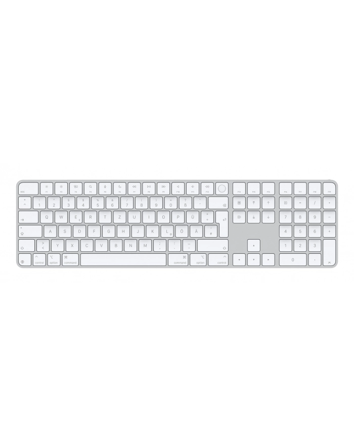APPLE Magic Keyboard with Touch ID and Numeric Keypad for Mac models with Apple silicon - German - White Keys główny