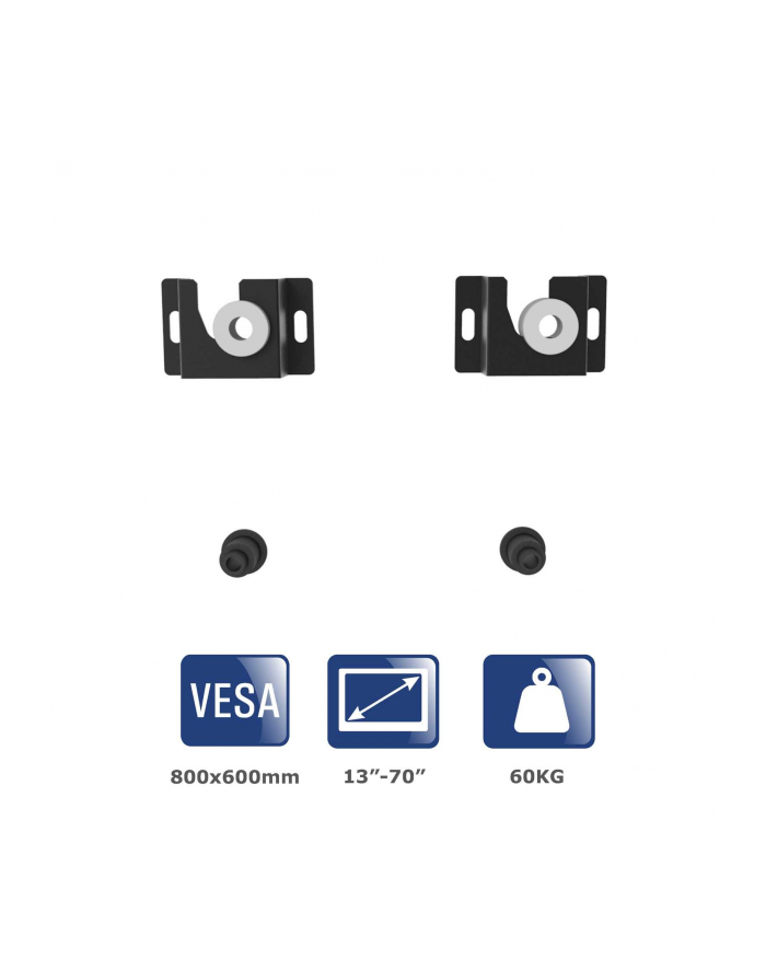AKYGA AK-MB-12 Universal LCD Wall Mount Bracket 60kg VESA 600x400mm 13-70inch główny