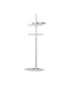 TECHLY Stojak podłogowy TV 32inch-65inch do 35 kg regulowany biały - nr 1