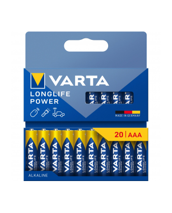 1x20 Varta Longlife Power Micro AAA LR 03            04903121720