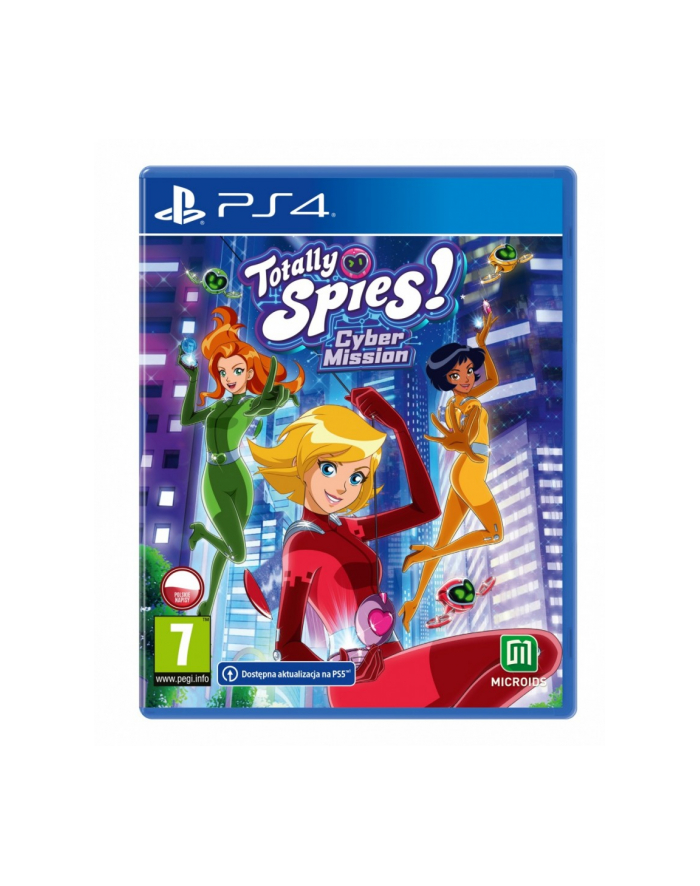 plaion Gra PlayStation 4 Odlotowe Agentki Totally Spies Cybermisja główny