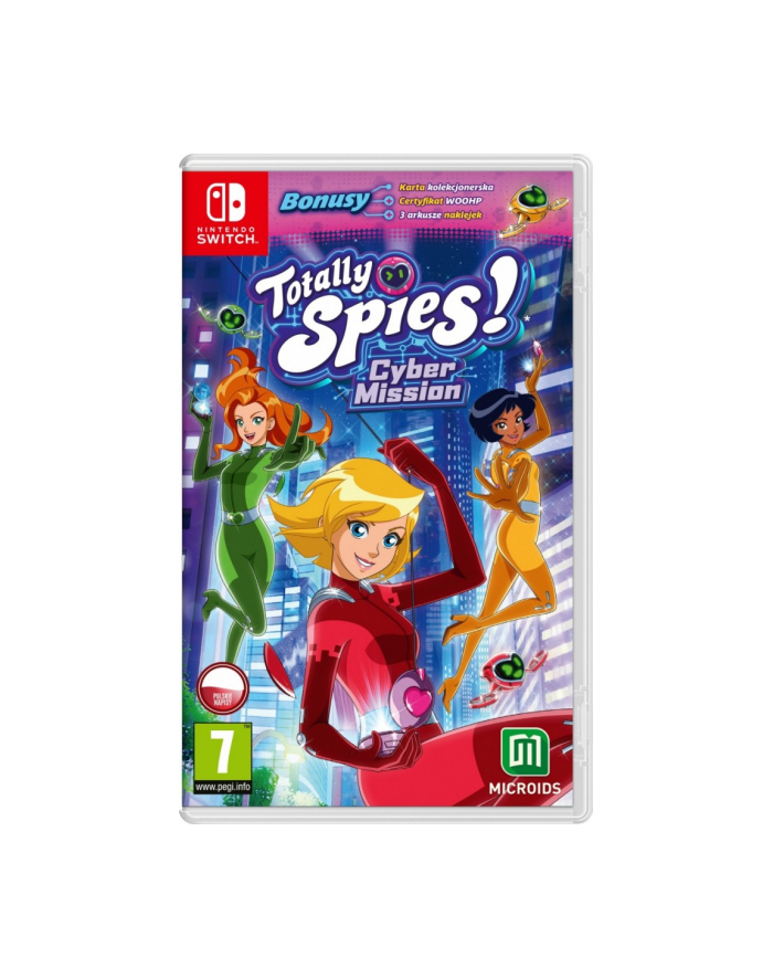 plaion Gra Nintendo Switch Odlotowe Agentki Totally Spies Cybermisja główny