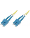 digitus Patch cord światłowodowy FO SC-SC SM 9/125 OS2 duplex LSOH 10m Żółty - nr 10