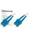 digitus Patch cord światłowodowy FO SC-SC SM 9/125 OS2 duplex LSOH 10m Żółty - nr 12