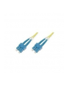 digitus Patch cord światłowodowy FO SC-SC SM 9/125 OS2 duplex LSOH 10m Żółty - nr 7