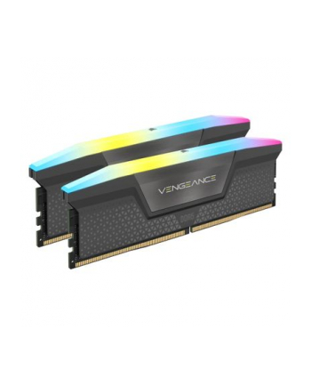 CORSAIR VENGEANCE RGB DDR5 96GB 2x48GB DDR5 7200 CL40-54-54-116 1.40V Intel XMP - BLACK nr 1