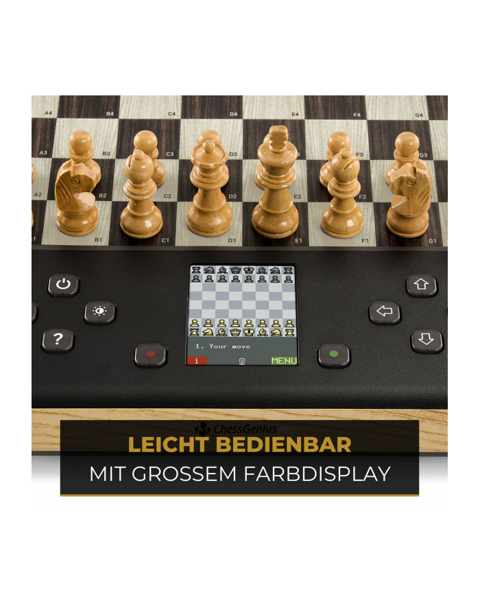 millennium 2000 Millennium Chess Genius Pro 2024 Holzoptik główny