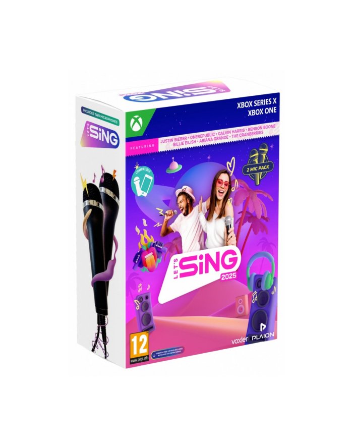 plaion Gra Xbox one/Xbox Series X Lets Sing 2025 2-mic główny