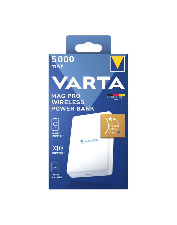 Varta Mag Wireless Power Bank 5.000mAh             57903101111 główny