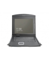 DIGITUS Modularized 19inch HD TFT console with 8 port KVM RAL 9005 Kolor: CZARNY US keyboard - nr 10