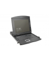 DIGITUS Modularized 19inch HD TFT console with 8 port KVM RAL 9005 Kolor: CZARNY US keyboard - nr 1