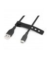 DIGITUS USB-C Silicone charging cable USB-A - USB-C 0.5m USB 2.0 60W Kolor: CZARNY - nr 3