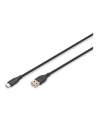 DIGITUS USB-C Silicone charging cable USB-A - USB-C 0.5m USB 2.0 60W Kolor: CZARNY - nr 6