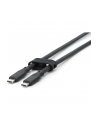 DIGITUS USB Silicone connection cable USB-C - USB-C 1m USB 3.2 Gen2 10G 4K 100W Kolor: CZARNY - nr 4