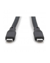 DIGITUS USB Silicone connection cable USB-C - USB-C 1m USB 4.0 Gen3 40G 240W 8K Kolor: CZARNY - nr 3