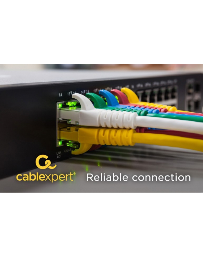 GEMBIRD Patchcord kat.6 UTP 15m czysta miedź kolor szary główny