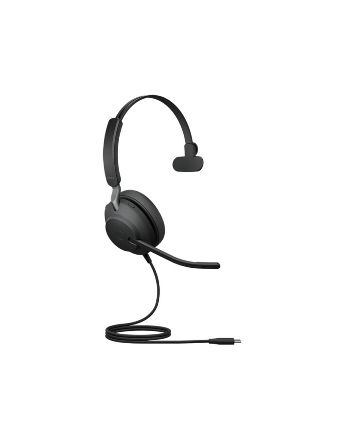 Jabra Evolve2 40 Se Przewodowy Zestaw Słuchawkowy Mono Z Certyfikatem Uc Przedłużaczem Usb C główny