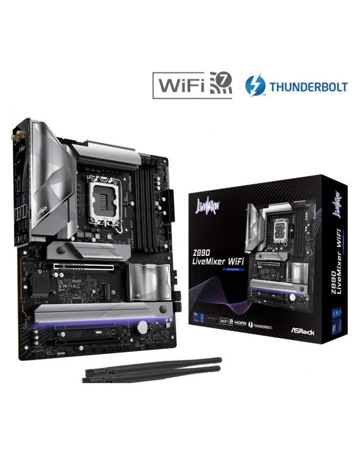 asrock Płyta główna Z890 LIVEMIXER WIFI ATX główny