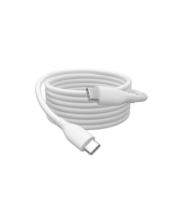 DIGITUS USB-C Silicone charging cable USB-C - USB-C 2m USB 2.0 60W Kolor: BIAŁY nr 1