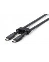 DIGITUS USB Silicone connection cable USB-C - USB-C 0.5m USB 3.2 Gen2 10G 4K 100W Kolor: CZARNY - nr 4
