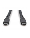 DIGITUS USB Silicone connection cable USB-C - USB-C 0.5m USB 4.0 Gen3 40G 240W 8K Kolor: CZARNY - nr 3