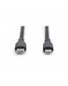 DIGITUS USB Silicone charging cable USB-C - Lightning 1m USB 2.0 60W Kolor: CZARNY - nr 11