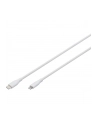 DIGITUS USB Silicone charging cable USB-C - Lightning 1m USB 2.0 60W Kolor: BIAŁY - nr 3