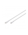 DIGITUS USB Silicone charging cable USB-C - Lightning 2m USB 2.0 60W Kolor: BIAŁY - nr 1